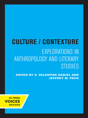 cover image of Culture/Contexture